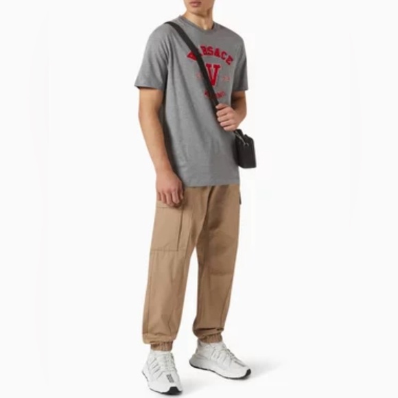 Versace Embroidered Varsity T-shirt - Picture 4 of 8